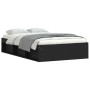 Estructura de cama negro 120x190 cm de vidaXL, Camas y somieres - Ref: Foro24-3203895, Precio: 141,61 €, Descuento: %