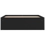 Estructura de cama negro 120x190 cm de vidaXL, Camas y somieres - Ref: Foro24-3203895, Precio: 141,61 €, Descuento: %