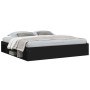 Estructura de cama negra 200x200 cm de vidaXL, Camas y somieres - Ref: Foro24-3203888, Precio: 202,61 €, Descuento: %