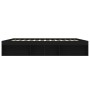Estructura de cama negra 200x200 cm de vidaXL, Camas y somieres - Ref: Foro24-3203888, Precio: 202,61 €, Descuento: %