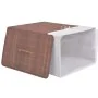 Cesto de la ropa de bambú rectangular marrón de vidaXL, Cestas para ropa - Ref: Foro24-245579, Precio: 30,41 €, Descuento: %