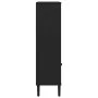 Estantería SENJA aspecto ratán madera pino negro 90x35x130 cm de vidaXL, Librerías y estanterías - Ref: Foro24-358063, Precio...