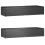 Fundas para tumbonas 2 uds 12 ojales polietileno 205x75x40 cm de vidaXL, Fundas para muebles de jardín - Ref: Foro24-3155393,...