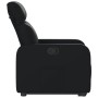 Sillón reclinable elevable cuero artificial negro en Sillones | Comprar online en Foru.es