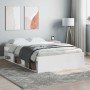 Estructura de cama blanco 120x190 cm de vidaXL, Camas y somieres - Ref: Foro24-3203894, Precio: 194,69 €, Descuento: %