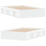 Estructura de cama blanco 120x190 cm de vidaXL, Camas y somieres - Ref: Foro24-3203894, Precio: 194,69 €, Descuento: %