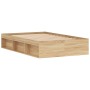 Estructura de cama roble Sonoma 120x200 cm de vidaXL, Camas y somieres - Ref: Foro24-3203854, Precio: 169,45 €, Descuento: %