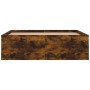 Estructura de cama roble ahumado 120x200 cm de vidaXL, Camas y somieres - Ref: Foro24-3203856, Precio: 135,64 €, Descuento: %