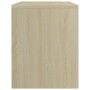Mesita de noche madera contrachapada roble sonoma 40x30x40 cm de vidaXL, Mesitas de noche - Ref: Foro24-800015, Precio: 30,32...