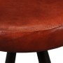 Taburetes de barra de cocina 2 unidades cuero auténtico de vidaXL, Taburetes de cocina - Ref: Foro24-245443, Precio: 167,19 €...