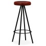Taburetes de barra de cocina 2 unidades cuero auténtico de vidaXL, Taburetes de cocina - Ref: Foro24-245443, Precio: 167,19 €...