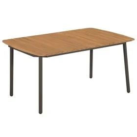 Garden table solid acacia wood and steel 150x90x72 cm by vidaXL, Garden tables - Ref: Foro24-44234, Price: 156,84 €, Discount: %