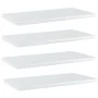 Estante estantería 4uds contrachapada blanco brillo 40x20x1,5cm de vidaXL, Estanterías - Ref: Foro24-805148, Precio: 20,33 €,...