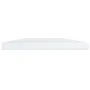 Estante estantería 4uds contrachapada blanco brillo 40x20x1,5cm de vidaXL, Estanterías - Ref: Foro24-805148, Precio: 20,33 €,...