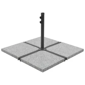 Base de peso de sombrilla de granito cuadrada gris 25 kg de vidaXL, Bases para sombrillas - Ref: Foro24-45070, Precio: 68,22 ...