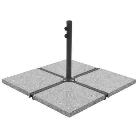 Base de peso de sombrilla de granito cuadrada gris 25 kg de vidaXL, Bases para sombrillas - Ref: Foro24-45070, Precio: 68,22 ...