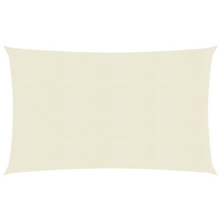 Toldo de vela crema HDPE 160 g/m² 6x8 m de vidaXL, Sombrillas - Ref: Foro24-311195, Precio: 117,35 €, Descuento: %