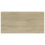 Estante estantería 4 uds contrachapada roble Sonoma 40x20x1,5cm de vidaXL, Estanterías - Ref: Foro24-805144, Precio: 18,83 €,...