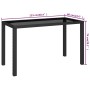 Set comedor de jardín 6 piezas y cojines ratán sintético negro de vidaXL, Conjuntos de jardín - Ref: Foro24-43903, Precio: 39...