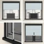 Mosquitera extensible para ventanas blanco (100-193)x75 cm de vidaXL, Mosquiteras para ventanas - Ref: Foro24-149041, Precio:...