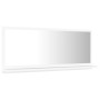 Espejo de baño madera contrachapada blanco 90x10,5x37 cm de vidaXL, Tocadores de baño - Ref: Foro24-804580, Precio: 35,24 €, ...