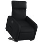 Sillón reclinable y elevable eléctrico cuero sintético negro en Sillones | Comprar online en Foru.es