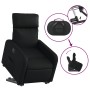 Sillón reclinable y elevable eléctrico cuero sintético negro en Sillones | Comprar online en Foru.es