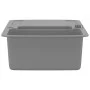 Fregadero de cocina con dos senos de granito gris de vidaXL, Fregaderos - Ref: Foro24-142947, Precio: 260,48 €, Descuento: %