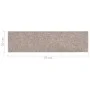 Alfombrilla autoadhesiva escalera 15 uds crema 76x20 cm de vidaXL, Alfombrillas para escalones - Ref: Foro24-326933, Precio: ...