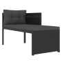 Set de muebles de jardín 4 piezas ratán sintético negro de vidaXL, Conjuntos de jardín - Ref: Foro24-44287, Precio: 276,93 €,...