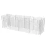 Arriate de gaviones de acero 360x90x100 cm de vidaXL, Maceteros y jardineras - Ref: Foro24-142553, Precio: 189,45 €, Descuent...