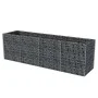 Arriate de gaviones de acero 360x90x100 cm de vidaXL, Maceteros y jardineras - Ref: Foro24-142553, Precio: 189,45 €, Descuent...