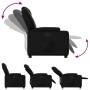 Sillón reclinable de cuero sintético negro de vidaXL, Sillones - Ref: Foro24-372389, Precio: 244,42 €, Descuento: %