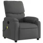 Dark Gray Fabric Reclining Massage Chair by vidaXL, Armchairs - Ref: Foro24-373423, Price: 199,32 €, Discount: %