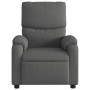 Sillón de masaje reclinable de tela gris oscuro de vidaXL, Sillones - Ref: Foro24-373423, Precio: 201,09 €, Descuento: %