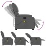 Sillón de masaje reclinable de tela gris oscuro de vidaXL, Sillones - Ref: Foro24-373423, Precio: 201,09 €, Descuento: %
