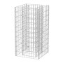 Arriate de gaviones de acero 50x50x100 cm de vidaXL, Maceteros y jardineras - Ref: Foro24-142557, Precio: 55,99 €, Descuento: %