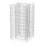 Arriate de gaviones de acero 50x50x100 cm de vidaXL, Maceteros y jardineras - Ref: Foro24-142557, Precio: 52,56 €, Descuento: %