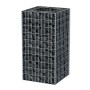 Arriate de gaviones de acero 50x50x100 cm de vidaXL, Maceteros y jardineras - Ref: Foro24-142557, Precio: 55,99 €, Descuento: %