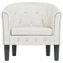 Weißer Kunstledersessel von vidaXL, Sessel - Ref: Foro24-356460, Preis: 182,29 €, Rabatt: %