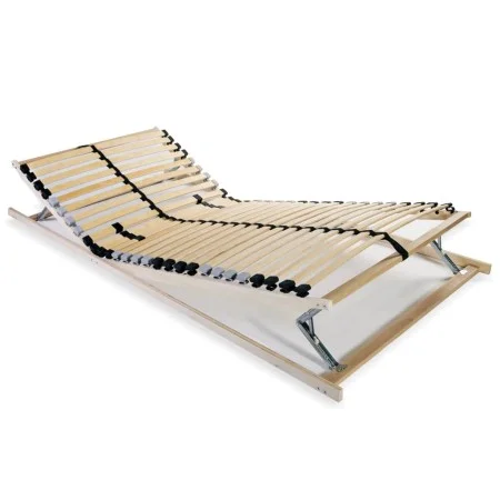 Somier de láminas con 28 listones 7 regiones 70x200 cm de vidaXL, Camas y somieres - Ref: Foro24-246455, Precio: 105,62 €, De...