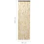 Cortina mosquitera de chenilla beige 90x200 cm de vidaXL, Mosquiteras para ventanas - Ref: Foro24-315136, Precio: 59,13 €, De...