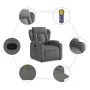 Sillón de masaje reclinable de tela gris oscuro de vidaXL, Sillones - Ref: Foro24-372416, Precio: 235,84 €, Descuento: %
