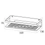Tiger Cesta para cuarto de baño Caddy cromado grande 1400230346 de Tiger, Bandejas de bañera - Ref: Foro24-418300, Precio: 56...