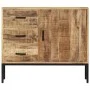 Aparador de madera de mango maciza 88x30x71 cm de vidaXL, Aparadores - Ref: Foro24-247969, Precio: 312,79 €, Descuento: %