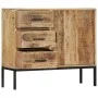 Aparador de madera de mango maciza 88x30x71 cm de vidaXL, Aparadores - Ref: Foro24-247969, Precio: 312,79 €, Descuento: %