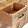 Aparador de madera de mango maciza 88x30x71 cm de vidaXL, Aparadores - Ref: Foro24-247969, Precio: 318,47 €, Descuento: %