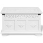 Set de baúles de almacenamiento 2 unidades blanco de vidaXL, Baúles de almacenamiento - Ref: Foro24-244360, Precio: 192,97 €,...