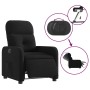 Sillón reclinable eléctrico de tela negro en Sillones | Comprar online en Foru.es