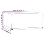 Fundas muebles jardín 2 uds 8 ojales rectangular 180x135x80 cm de vidaXL, Fundas para muebles de jardín - Ref: Foro24-3155348...